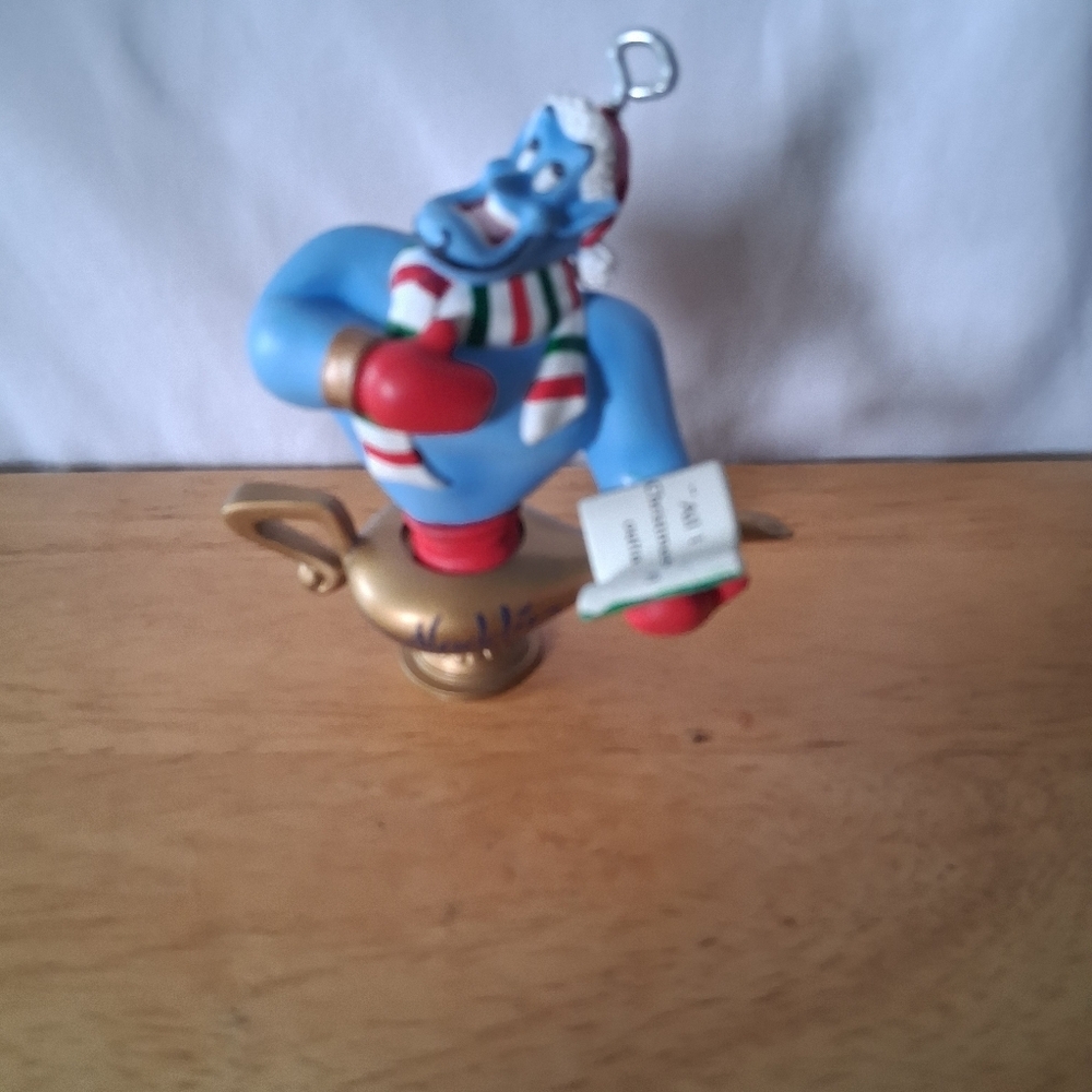 Hallmark Blue and Gold Holiday Ornament